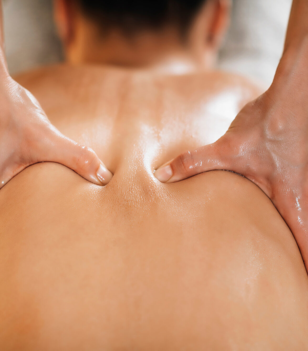 massage huile chaude